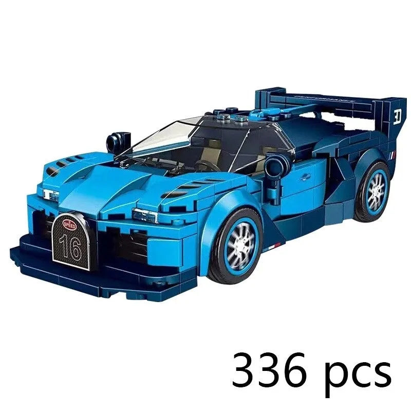 Building Blocks Mini Bugatti Vision GT Sports Racing Car Bricks Toys 27001 - 1