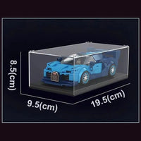 Thumbnail for Building Blocks Mini Bugatti Vision GT Sports Racing Car Bricks Toys 27001 Construction Set Toys - 3