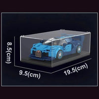 Thumbnail for Building Blocks Mini Bugatti Vision GT Sports Racing Car Bricks Toys 27001 - 3