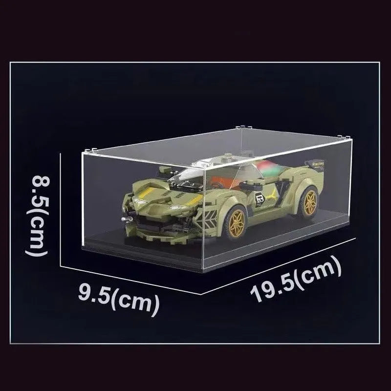 Building Blocks Mini Lambo Sian Super Racing Sports Car Bricks Toys 27003 Construction Set Toys - 4