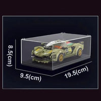 Thumbnail for Building Blocks Mini Lambo Sian Super Racing Sports Car Bricks Toys 27003 - 4