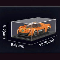 Thumbnail for Building Blocks Mini McLaren P1 Super Sports Racing Car Bricks Kids Toy 27004 Construction Set Toys - 3
