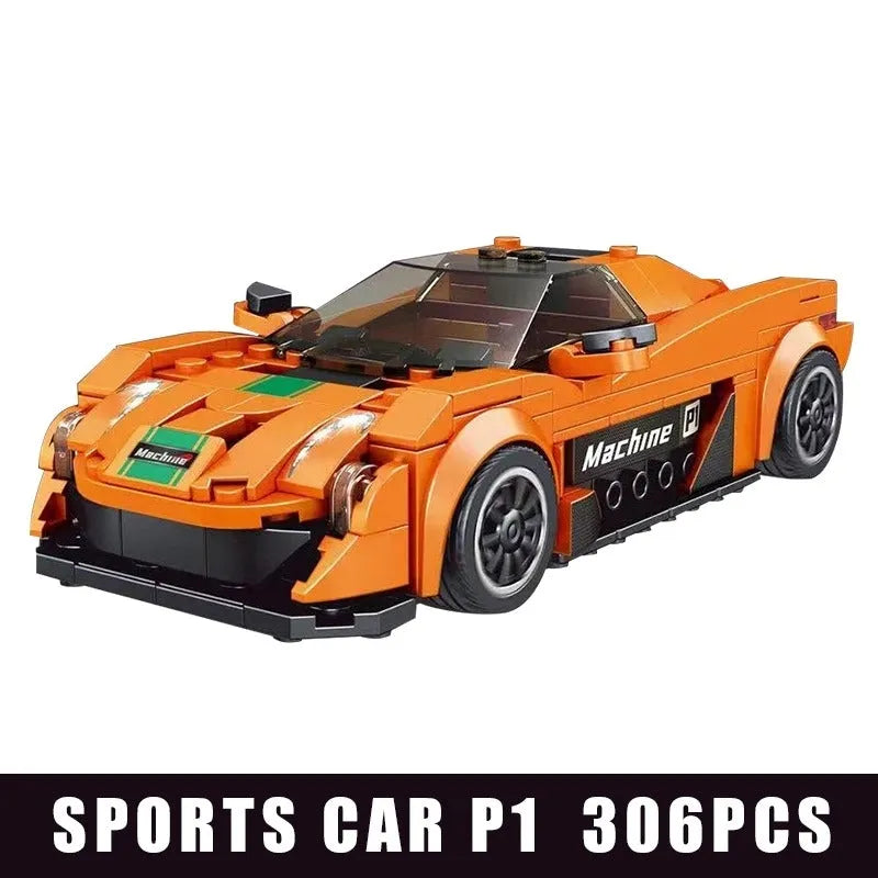 Building Blocks Mini McLaren P1 Super Sports Racing Car Bricks Kids Toy 27004 Construction Set Toys - 2
