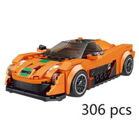Thumbnail for Building Blocks Mini McLaren P1 Super Sports Racing Car Bricks Kids Toy 27004 - 1