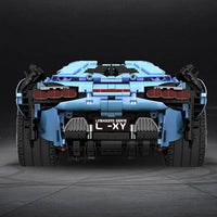Thumbnail for Building Blocks MOC 13056 APP RC Racing Car Lamborghini Hyper Bricks Toy - 6