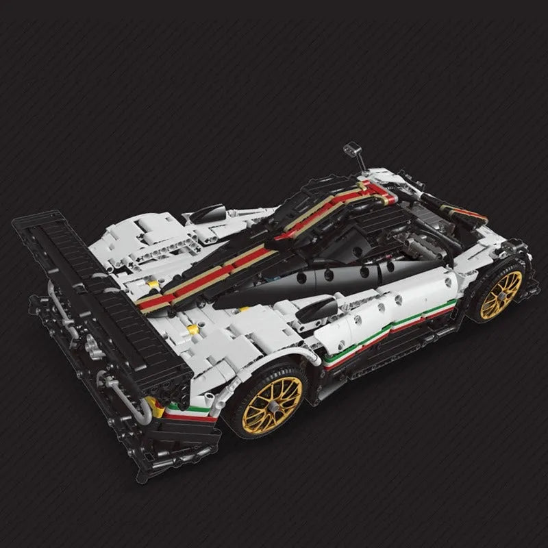 Building Blocks MOC 13060 Pagani Zonda R Racing Car Supercar Bricks Toys - 4