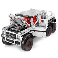 Thumbnail for Building Blocks MOC 13061 RC AWD Motorized G700 SUV Car Tech Bricks Toys - 8