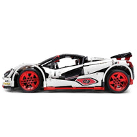 Thumbnail for Building Blocks MOC 13067 Motorized RC ICARUS Supercar Racing Car Bricks Toys Construction Set Toys - 8