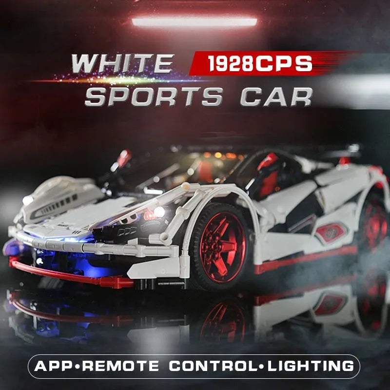 Building Blocks MOC 13067 Motorized RC ICARUS Supercar Racing Car Bricks Toys Construction Set Toys - 2