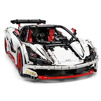 Thumbnail for Building Blocks MOC 13067 Motorized RC ICARUS Supercar Racing Car Bricks Toys Construction Set Toys - 9
