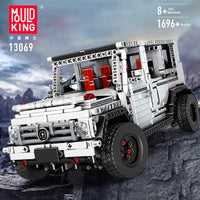 Thumbnail for Building Blocks MOC 13069 SUV Car G500 Off - Road AWD Bricks Toys - 2