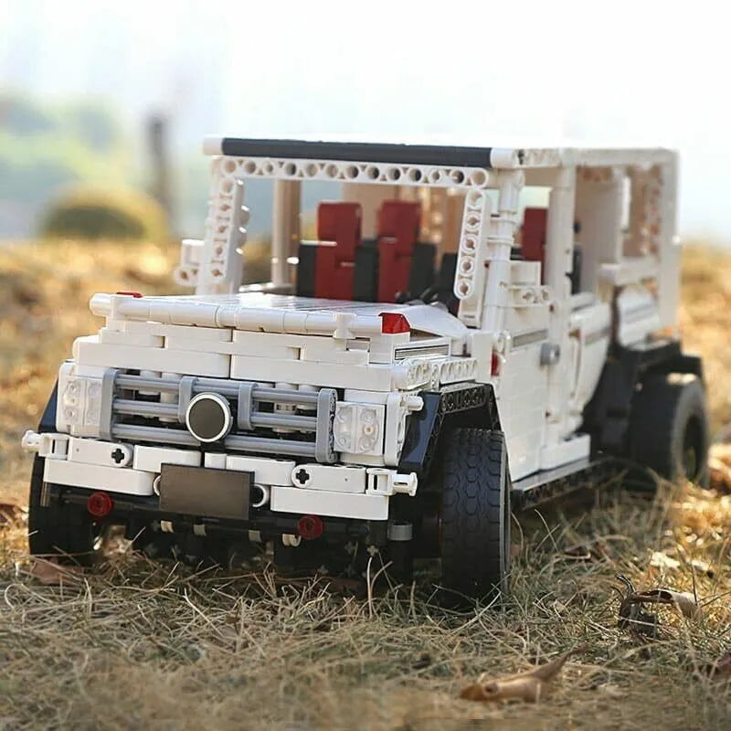 Building Blocks MOC 13069 SUV Car G500 Off - Road AWD Bricks Toys - 4