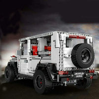 Thumbnail for Building Blocks MOC 13069 SUV Car G500 Off - Road AWD Bricks Toys - 9