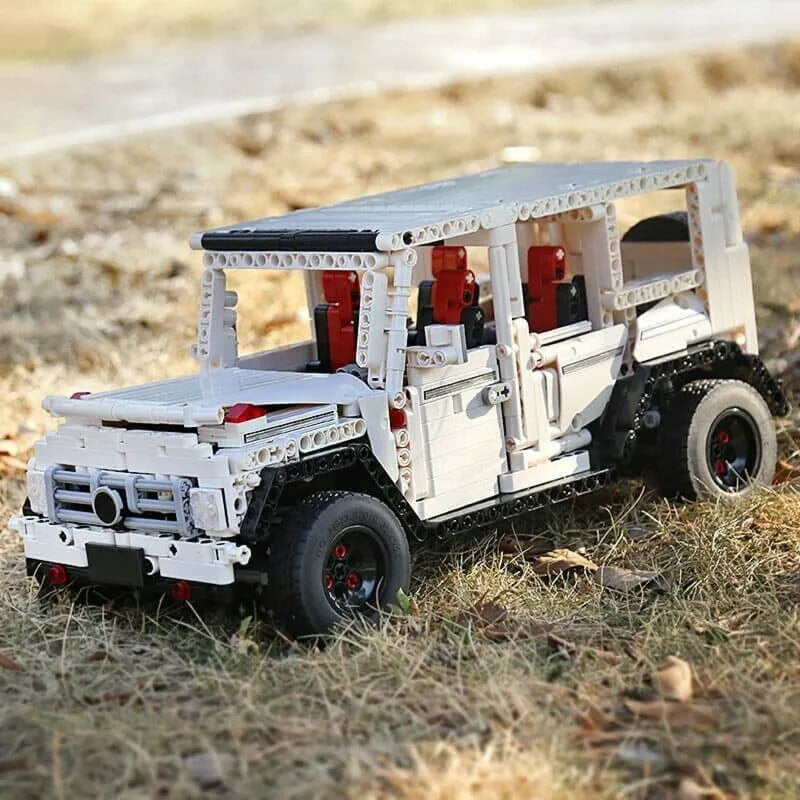 Building Blocks MOC 13069 SUV Car G500 Off - Road AWD Bricks Toys - 5