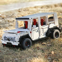 Thumbnail for Building Blocks MOC 13069 SUV Car G500 Off - Road AWD Bricks Toys - 5