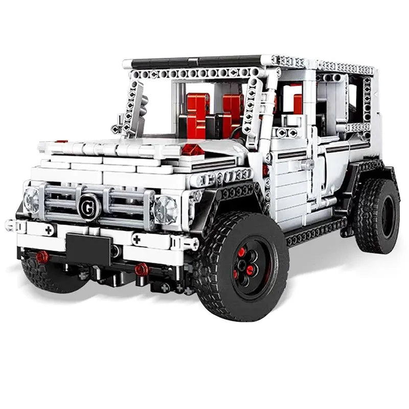 Building Blocks MOC 13069 SUV Car G500 Off-Road AWD Bricks Toys Construction Set Toys - 16
