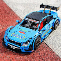 Thumbnail for Building Blocks MOC 13073 RC Mercedes Benz AMG C63 Racing Car Bricks Toy - 11