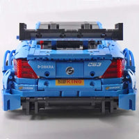 Thumbnail for Building Blocks MOC 13073 RC Mercedes Benz AMG C63 Racing Car Bricks Toy - 5