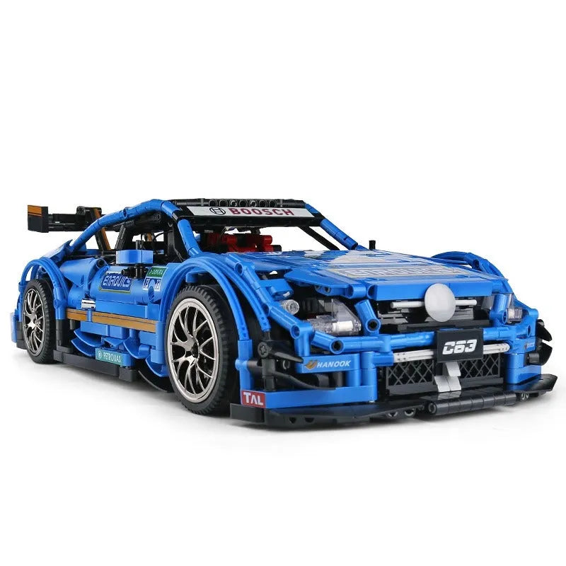 Building Blocks MOC 13073 RC Mercedes Benz AMG C63 Racing Car Bricks Toy - 16
