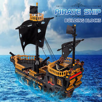 Thumbnail for Building Blocks MOC 13083 Pirates Of Caribbean The Seagull Ship Bricks Toy Construction Set Toys - 2