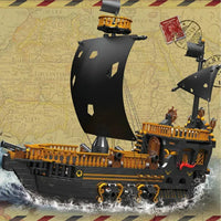 Thumbnail for Building Blocks MOC 13083 Pirates Of Caribbean The Seagull Ship Bricks Toy Construction Set Toys - 4