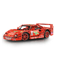 Thumbnail for Building Blocks MOC 13095 Super Ferrari F40 Racing Sports Car Bricks Toy - 1
