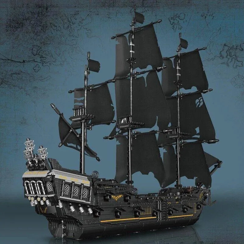 Building Blocks MOC 13111 Pirates Of Caribbean Black Pearl Ship Bricks Toy - 2