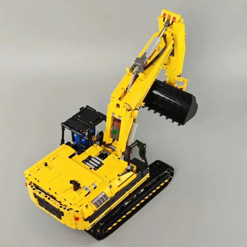 Building Blocks MOC 13112 Tech RC Link Belt 250 Excavator Truck Bricks Toys Construction Set Toys - 12