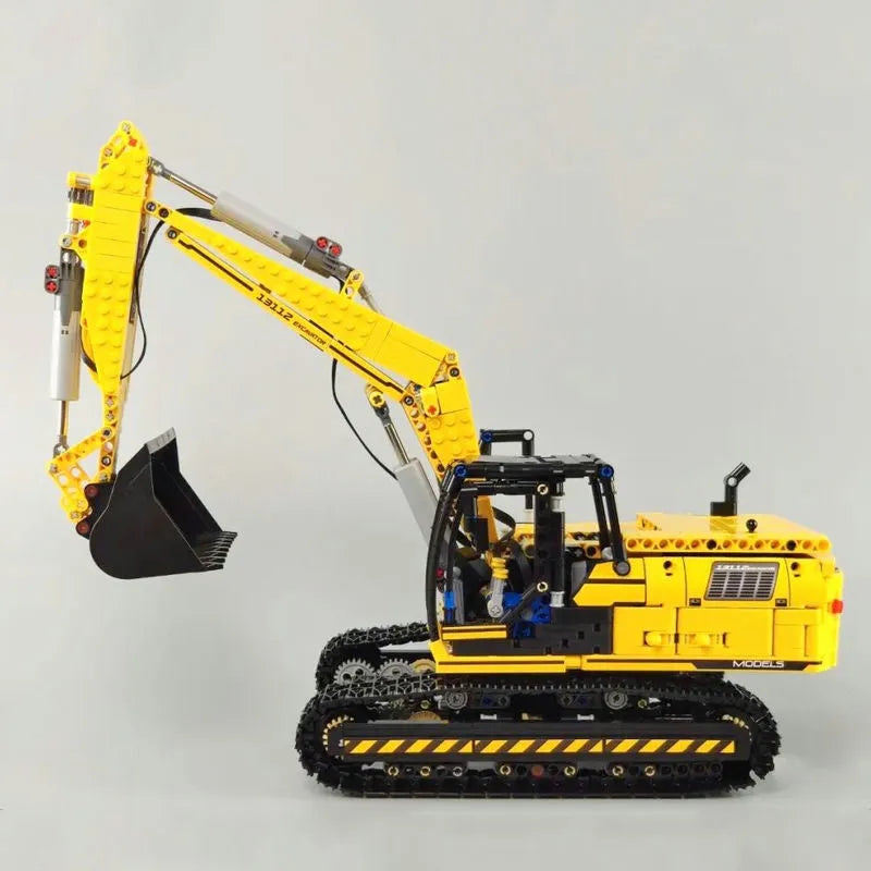 Building Blocks MOC 13112 Tech RC Link Belt 250 Excavator Truck Bricks Toys - 8
