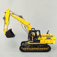 Thumbnail for Building Blocks MOC 13112 Tech RC Link Belt 250 Excavator Truck Bricks Toys - 8