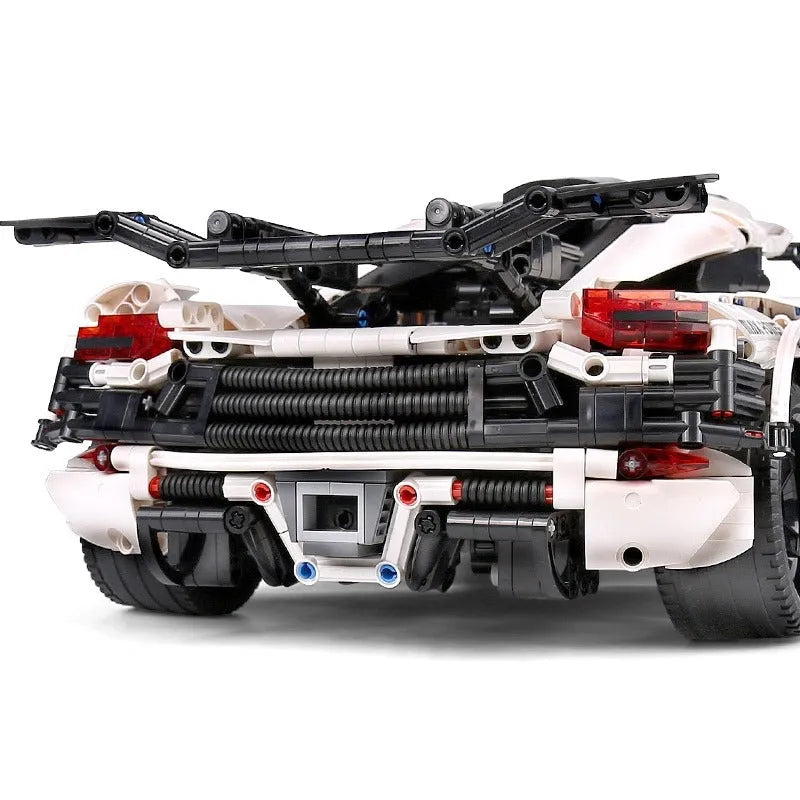 Building Blocks MOC 13120 Supercar Koenigsegg One Racing Car Bricks Toys - 10