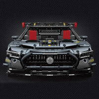 Thumbnail for Building Blocks MOC 13123 AMG GTR Shadow Roadster Racing Car Bricks Toys - 7