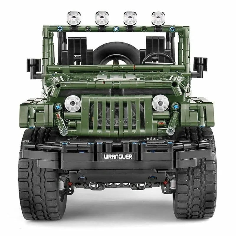 Building Blocks MOC 13124 RC APP 4WD Off-Road Adventure SUV Car Bricks Toy Construction Set Toys - 4