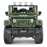 Thumbnail for Building Blocks MOC 13124 RC APP 4WD Off-Road Adventure SUV Car Bricks Toy Construction Set Toys - 4