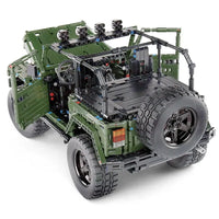 Thumbnail for Building Blocks MOC 13124 RC APP 4WD Off - Road Adventure SUV Car Bricks Toy - 8