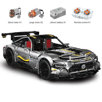 Thumbnail for Building Blocks MOC 13126 RC APP QUICKSILVER Racing Car Bricks Toy - 1