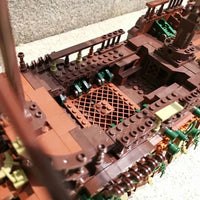 Thumbnail for Building Blocks MOC 13138 Pirates Of Caribbean Flying Dutchman Ship Bricks Toy - 12