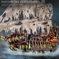 Thumbnail for Building Blocks MOC 13138 Pirates Of Caribbean Flying Dutchman Ship Bricks Toy - 8