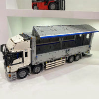 Thumbnail for Building Blocks MOC 13139 APP Motorized RC Heavy Wing Body Truck Bricks Toy - 14