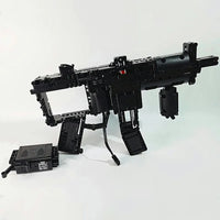 Thumbnail for Building Blocks MOC 14001 Military Motorized MP5 SMG Gun Bricks Toy Construction Set Toys - 8