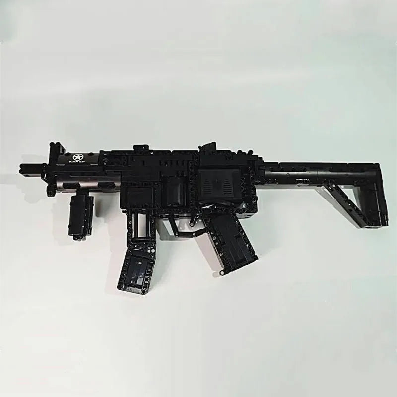 Building Blocks MOC 14001 Military Motorized MP5 SMG Gun Bricks Toy - 7