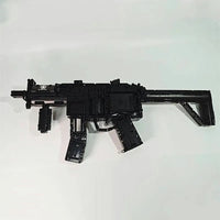 Thumbnail for Building Blocks MOC 14001 Military Motorized MP5 SMG Gun Bricks Toy - 7