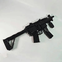 Thumbnail for Building Blocks MOC 14001 Military Motorized MP5 SMG Gun Bricks Toy Construction Set Toys - 11