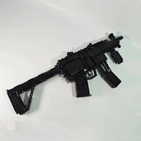 Thumbnail for Building Blocks MOC 14001 Military Motorized MP5 SMG Gun Bricks Toy - 11