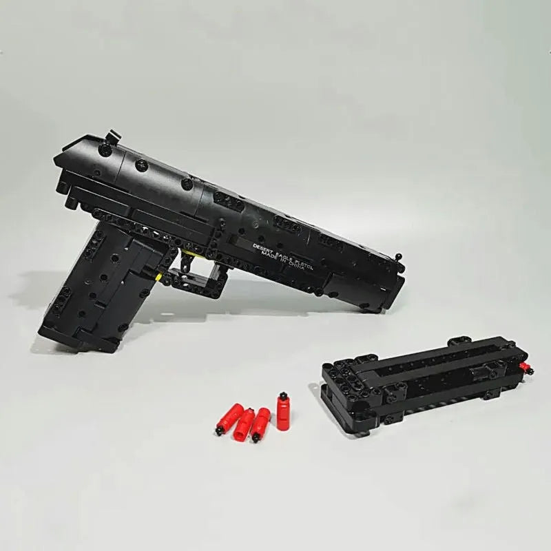Building Blocks MOC 14004 Military Desert Eagle Pistol Gun Bricks Toys - 8