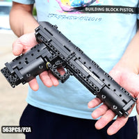 Thumbnail for Building Blocks MOC 14004 Military Desert Eagle Pistol Gun Bricks Toys Construction Set Toys - 4