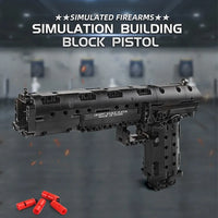 Thumbnail for Building Blocks MOC 14004 Military Desert Eagle Pistol Gun Bricks Toys Construction Set Toys - 11