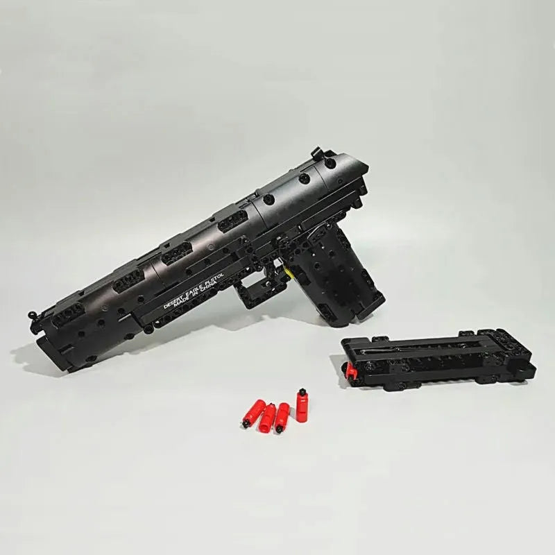 Building Blocks MOC 14004 Military Desert Eagle Pistol Gun Bricks Toys - 9