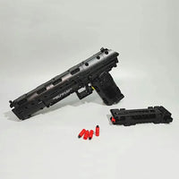 Thumbnail for Building Blocks MOC 14004 Military Desert Eagle Pistol Gun Bricks Toys - 9