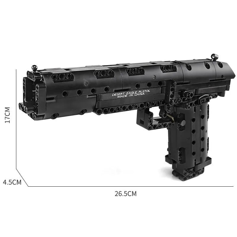 Building Blocks MOC 14004 Military Desert Eagle Pistol Gun Bricks Toys Construction Set Toys - 1